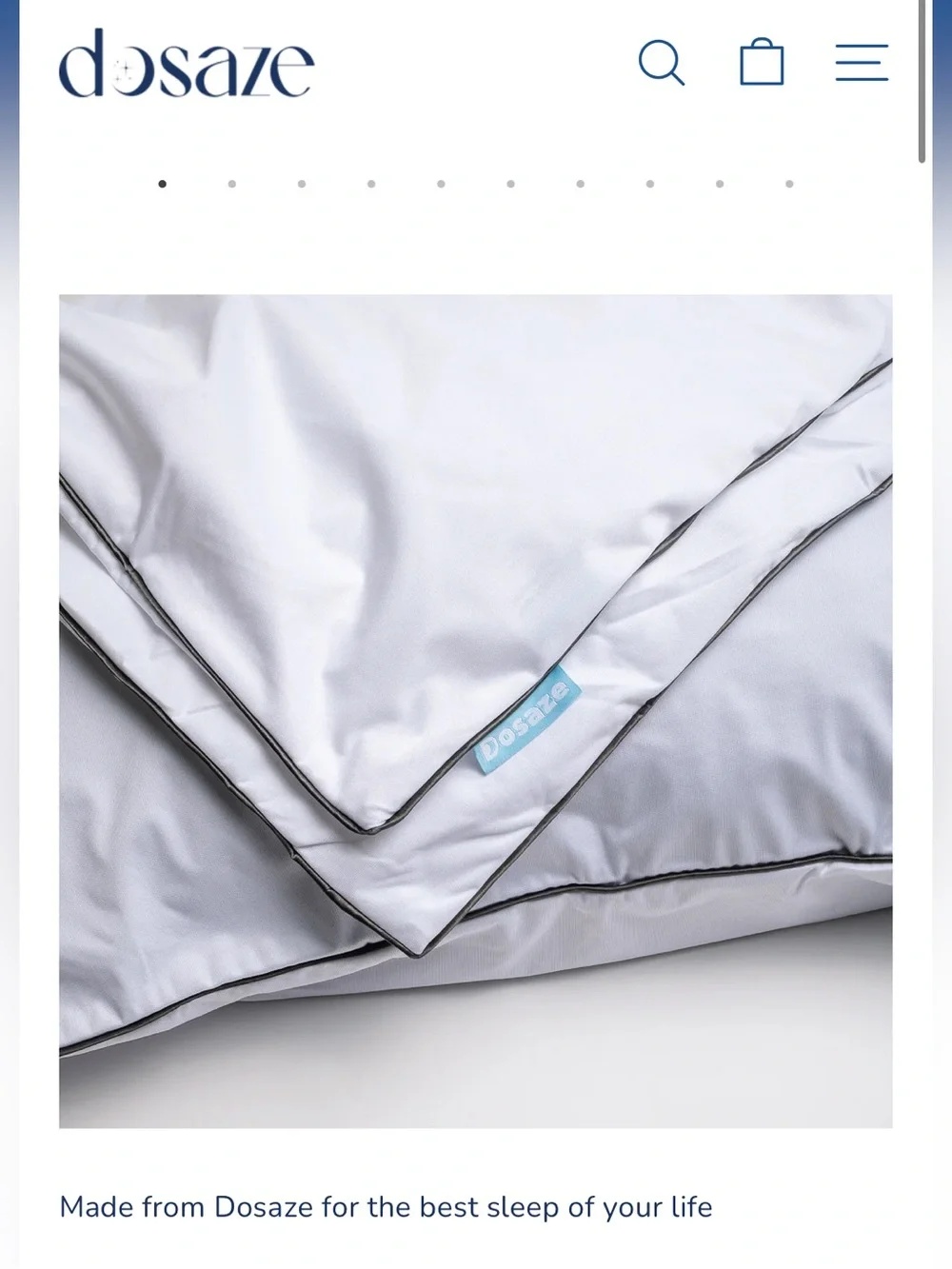 Dosaze pillow protector
